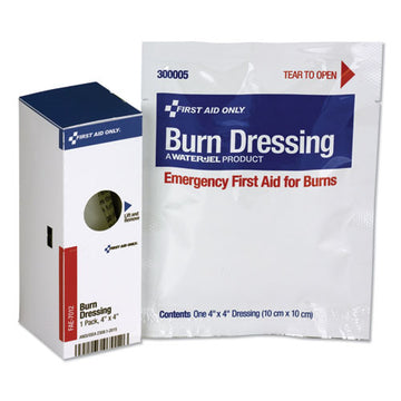 First Aid Only™ Smartcompliance Refill Burn Dressing, 4 X 4, White freeshipping - TVN Wholesale